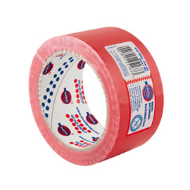 Nastro adesivo 50mm x 66m rosso pp36nn eurocel