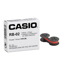 Nastro inchiostrante 2 colori rb-02 casio