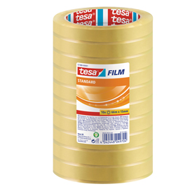 Nastro adesivo tesafilm - 66 m x 15 mm - tesa - torre 10 pezzi