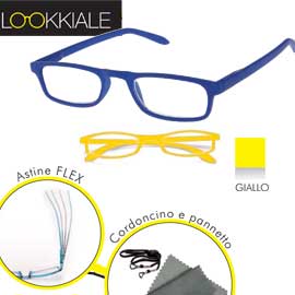 Occhiale diottrie +3,00 mod. Smart giallo lokkiale