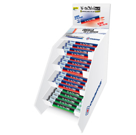 Ow 12055 espositore 60pz riscrivi duo colori assortiti osama