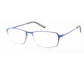 Occhiale diottrie +1,50 mod. Titan blu in metallo lookkiale