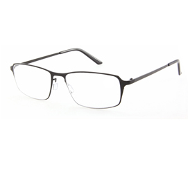 Occhiale diottrie +2,50 mod. Titan nero in metallo lookkiale