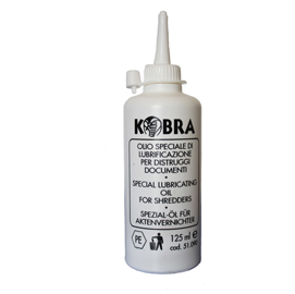 Olio per lubrificazione dei coltelli - flacone 125cc - kobra