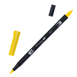 Pennarello dual brush 025 - light orange - tombow