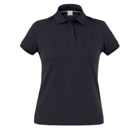 Polo donna susan - taglia m - poliammide - nero - giblor's