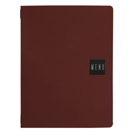 Porta menu' a4 talk bordeaux 24,3x31,6cm stilcasa
