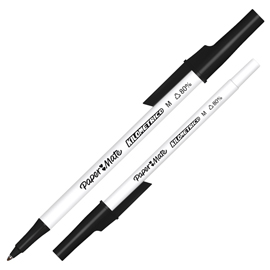 Penna sfera c/cappuccio kilometrico recycled 1.0mm nero papermate