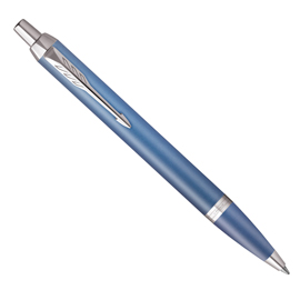 Penna a sfera im monochrome rituals blue - punta m - blu - parker