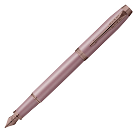 Penna stilografica im line up - punta m - malva - parker