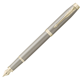 Penna stilografica im line up - punta m - sabbia - parker