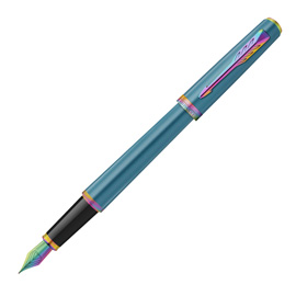 Penna stilografica meridian gt - punta m - teal - parker