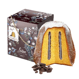 Pandoro cioccolato - linea top genesi - 1000 gr - loison