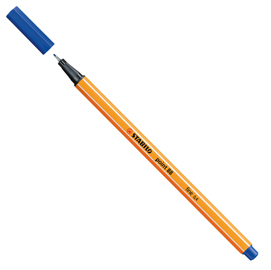 Pennarello stabilo point 88/41 blu oltremare