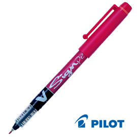 Pennarello v-signpen rosso pilot