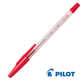 Penna sfera bp-s medium rosso 1.0mm pilot