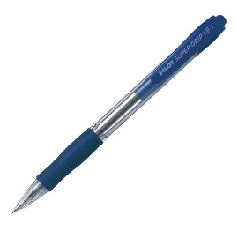 Penna sfera scatto super grip blu fine 0.7mm pilot
