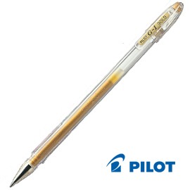 Penna sfera gel g-1 gold 0.7mm pilot