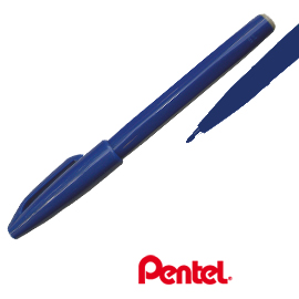 Pennarello signpen s520 blu pentel