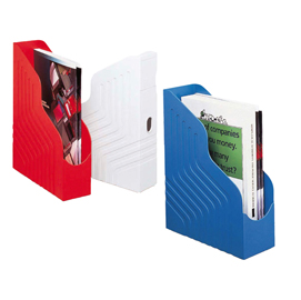 Portariviste magazine rack 25x32cm dorso 8cm blu rexel