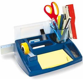 Portacancelleria oliver arda blu