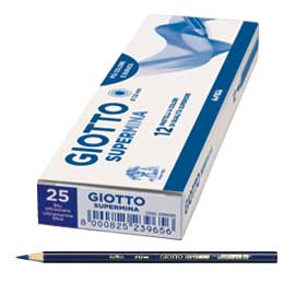 Pastello supermina monocolore blu oltremare 25