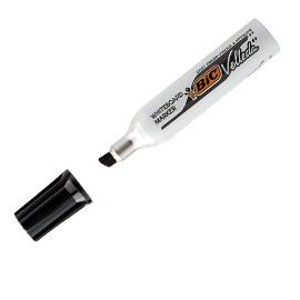 Pennarello velleda 1781 nero p.scalpello whiteboard bic