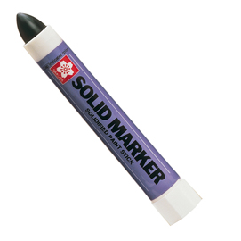 Pastello industriale solid marker nero sakura