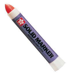 Pastello industriale solid marker rosso sakura