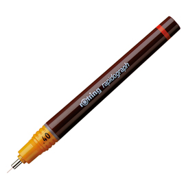 Penna a china rapidograph punta 0.40