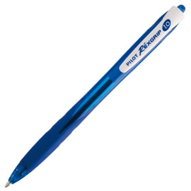 Penna sfera scatto rexgrip begreen 1.0mm blu pilot