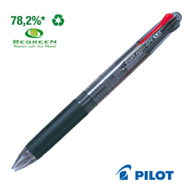 Penna sfera scatto begreen feed gp4 1,0mm (nero, blu, rosso, verde) pilot