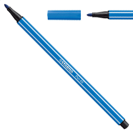 Pennarello stabilo pen 68/41 blu scuro