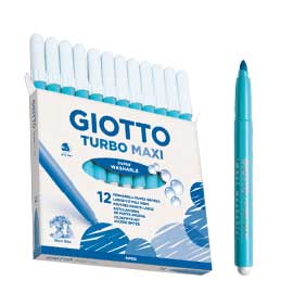 Pennarello turbomaxi azzurro giotto