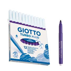 Pennarello turbomaxi violetto giotto