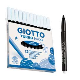 Pennarello turbomaxi nero giotto