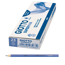 Pastello supermina monocolore blu cobalto 23