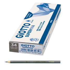 Pastello supermina monocolore grigio caldo 34