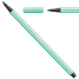 Pennarello stabilo pen 68/13 verde ghiaccio