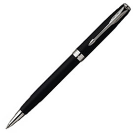 Penna a sfera sonnet matte black ct parker
