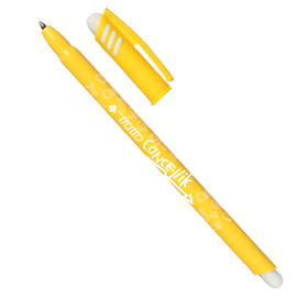 Penna sfera cancellabile cancellik 1,0mm giallo tratto