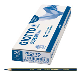 Pastello supermina monocolore blu avio 26