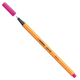 Pennarello stabilo point 88/56 rosa