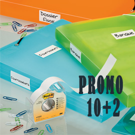 Promo pack 10+2 post-it cover-up 658-h 25mmx17,7m