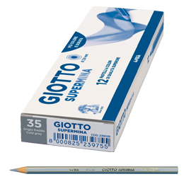 Pastello supermina monocolore grigio freddo 35