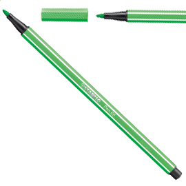 Pennarello stabilo pen 68/16 smeraldo chiaro
