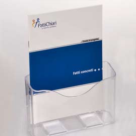 Portadepliant da banco a5 1 tasca 17.5x20.5x9cm lh tecnostyl