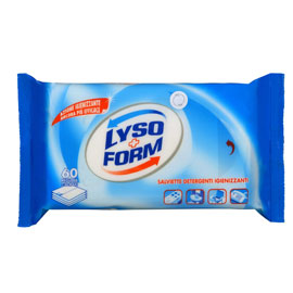 Pack 60 salviette detergenti igienizzanti universali lysoform