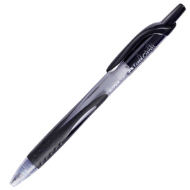 Penna a sfera scatto super 1.0 nero faber castell