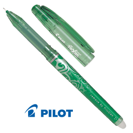 Penna sfera frixionpoint 0.5mm verde punta ago pilot